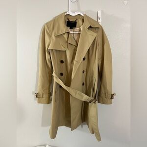 J.‎ Crew Classic Tan Trench Coat size 0